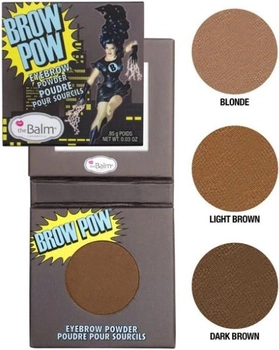 Пудра для брів TheBalm Brow Pow Eye Brow Powder Light Brown 0.85 г (681619802676)