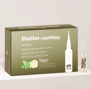 Энергетические ампулы Farmagan Bulbo Capillina Vitalize против выпадения волос 10 шт по 7,5 мл