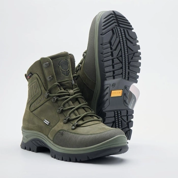 Ботинки тактические демисезонные кожаные PAV Style Lab HARLAN 505 р.43 28,5см хаки (12227754879943)