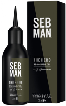 Гель Sebastian Professional The Hero Re-Workable Gel еластичний для укладання волосся 75 мл (3614226734549)