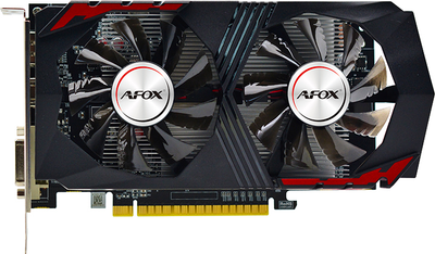 Видеокарта AFOX PCI-Ex GeForce GTX 750 Ti 4GB GDDR5 (128bit) (1020/5400) (DVI, DisplayPort, HDMI) (AF750TI-4096D5H1)