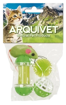 Mix zabawek dla kotów Arquivet z 4 sztuk (8435117842915)