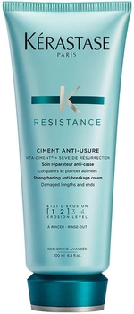 Догляд Kerastase Resistance Ciment Anti-Usure Strengthening Anti-Breakage Cream відновлювальний крем для волосся Force 1-2 200 мл (3474636397884)
