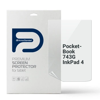 Гидрогелевая пленка на электронную книгу ArmorStandart Matte PocketBook 743G InkPad 4 защитная пленка на электронную книгу матовая (ARM70874)