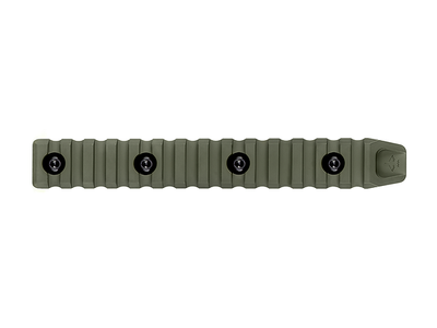 Планка Пикатинни КРУК CRC 9009 ODGreen на 14 слотов с креплением M-Lok