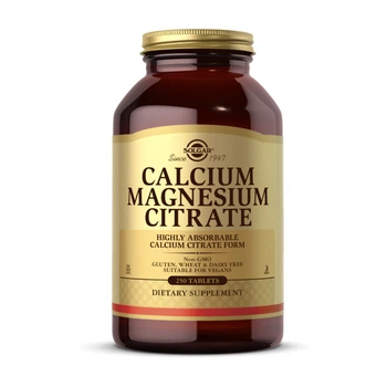 Кальцій магній цитрат, Solgar Calcium Magnesium Citrate (250 таблеток)