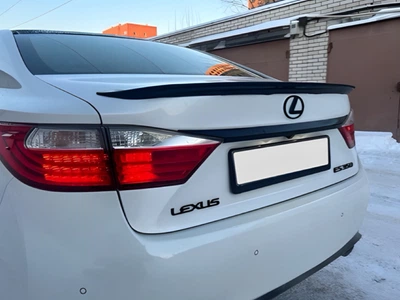 Спойлер лип Lexus ES 2012-2017 ABS пластик, цвет черный для Lexus ES 2012-2017 (8418)
