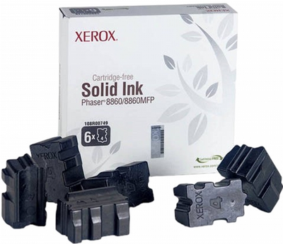 Zestaw kartridży Xerox Phaser 8860 6 szt Black (95205740585)