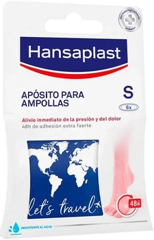 Пластири Hansaplast Let's Travel на мозолі розмір S 6 шт (4005800005763)