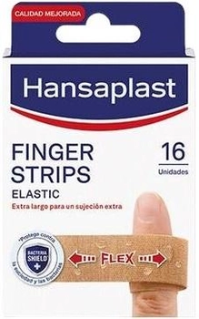 Пластири на пальці Hansaplast Flex еластичні 16 шт (4005800183690)