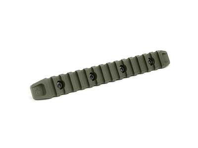 Планка Пикатинни КРУК CRC 9026 ODGreen на 15 слотов с креплением M-Lok