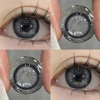 Линзы BauTech цветные контактные оригинальные 1 пара Серый Серый (1013-299-03)