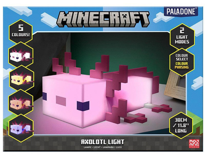 Lampa Paladone Minecraft Axolotl Light (5056577714920)