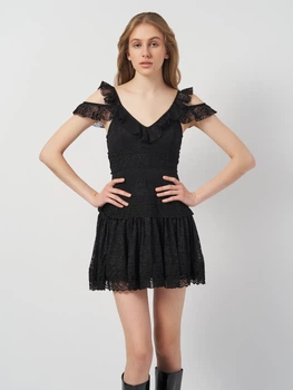 Платье H&M 38 Черный 0486666_черн_18