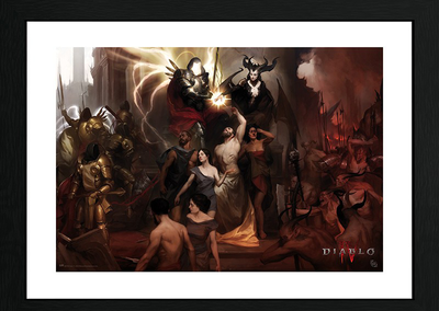 Plakat w ramce ABYstyle Diablo IV Nephalems (3665361124948)
