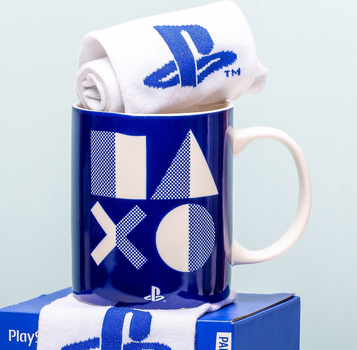 Подарунковий набір Paladone Playstation Mug And Socks (5055964766399)