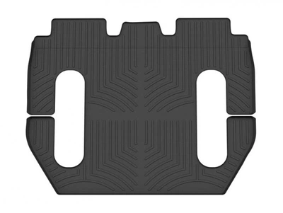 Автомобильные коврики в салон Weathertech на Tesla Model X 6м 21- 2-3 ряд черные Тесла Модель Икс WT0028345