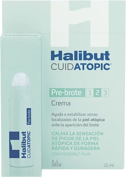 Krem Halibut CuidAtopic do atopowych obszarów skóry stopień ochrony 2 15 ml (8470001937049)