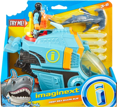 Ігровий набір Mattel Полювання на акулу (0887961826647)