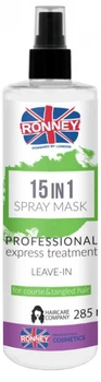 Спрей-маска Ronney Professional 15 in 1 для тонкого і заплутаного волосся 285 мл (5060589154957)