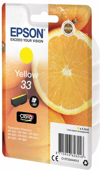 Картридж Epson 33 Yellow (C13T33444012)