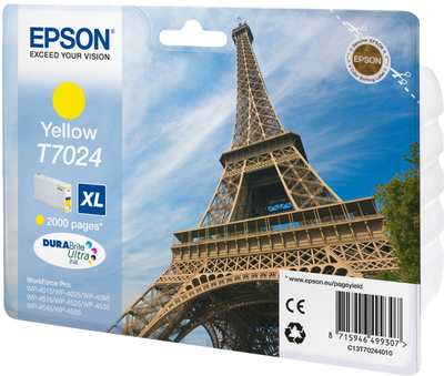 Картридж Epson WorkForce 4000 Yellow (C13T70244010)