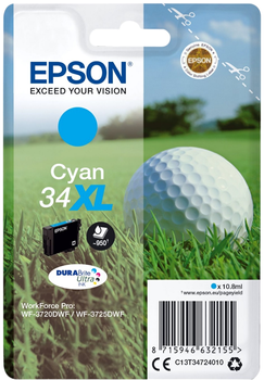 Картридж Epson 34XL Cyan (C13T34724010)
