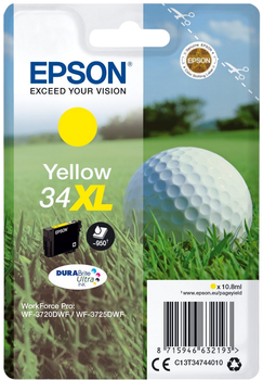 Tusz Epson 34XL Yellow (C13T34744010)