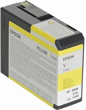 Tusz Epson Stylus Pro 3800 Yellow (C13T580400)