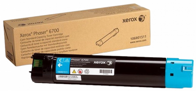 Тонер-картридж Xerox Phaser 6700 Cyan (95205760941)