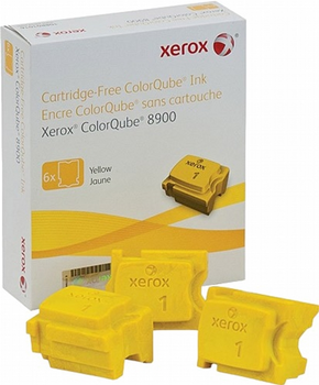 Zestaw kartridży Xerox ColorQube 8900 6 szt Yellow (95205856484)