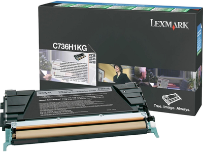 Тонер-картридж Lexmark C73x/X73x Black (734646047678)