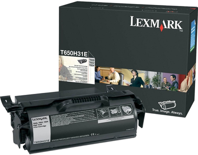 Тонер-картридж Lexmark T650/T652/T654 Black (734646064576)