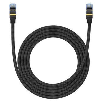 Патч-корд Baseus High Speed CAT7 10Gigabit Ethernet Cable (Braided Cable)2m Cluster Black