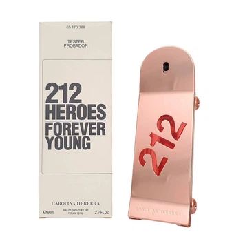 Тестер Парфюмированная вода для женщин Carolina Herrera 212 Heroes Forever Young 80 мл