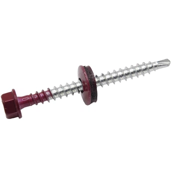 Саморез 4,8х70 для кровли RAL3005 М Steelfix 15 шт (059074)