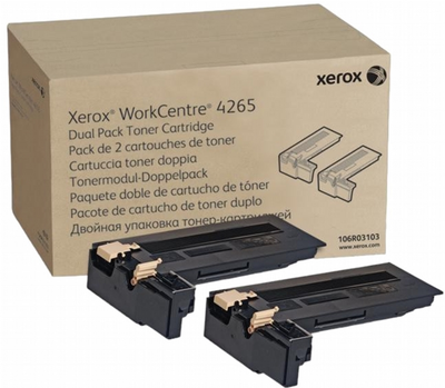 Zestaw kartridży Xerox WorkCentre 4265 Twin Pack 2 szt Black (95205868654)