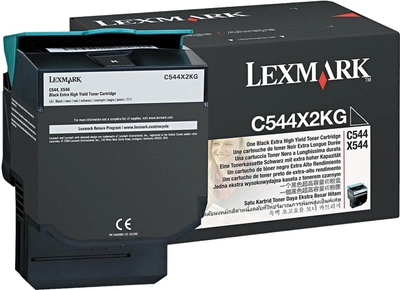 Toner Lexmark C544/X544 Black (734646083577)