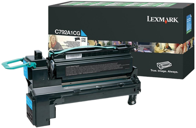 Toner Lexmark C792/X792 Cyan (734646194228)