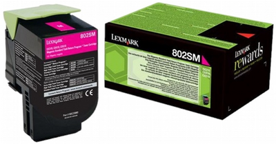 Toner Lexmark 802SM Magenta (734646481304)