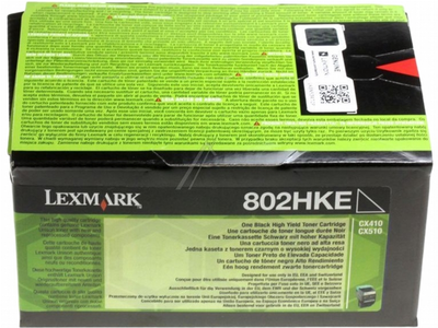 Тонер-картридж Lexmark 802HKE Black (734646497206)