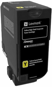 Тонер-картридж Lexmark CX725 Yellow (734646608855)