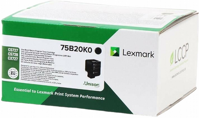 Тонер-картридж Lexmark CS727 Black (734646645683)