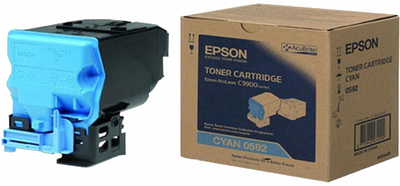 Toner Epson C3900 Cyan (8715946474090)
