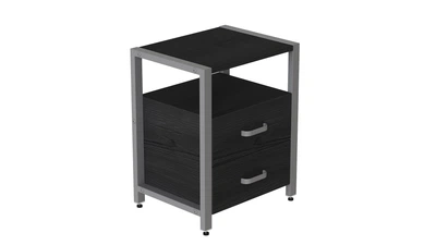 Тумба універсальна Ferrum-decor Вів'єн 2/2 50x41x40 сірий ДСП Сосна Кембра 16мм (XK00126)