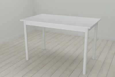 Стол кухонный Ferrum-decor Бенита 75x120x60 Белый ДСП Белое 16мм (BEN0022)