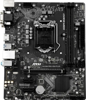 Материнская плата MSI H310M PRO-VDH PLUS (s1151, Intel H310, PCI-Ex16)