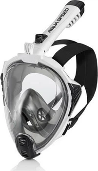 Повнолицева маска Aqua Speed DRIFT 7087 чорний, білий Уні S/M 249-57