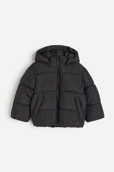 Куртка чорна H&M 122-128см (400094819)