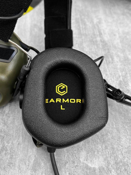 Тактичні навушники Opsmen Earmor M32 Mod3 олива Дн7153